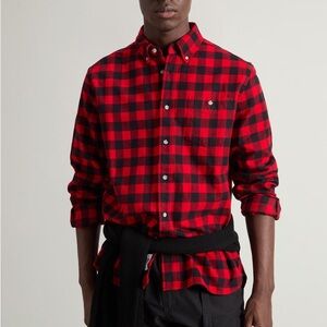 Woolrich Men’s Trout Run Flannel Check Shirt Red Buffalo XL